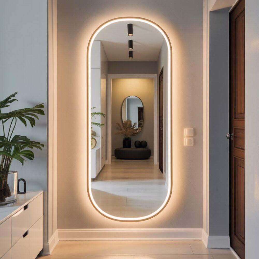 Lustro w przedpokoju