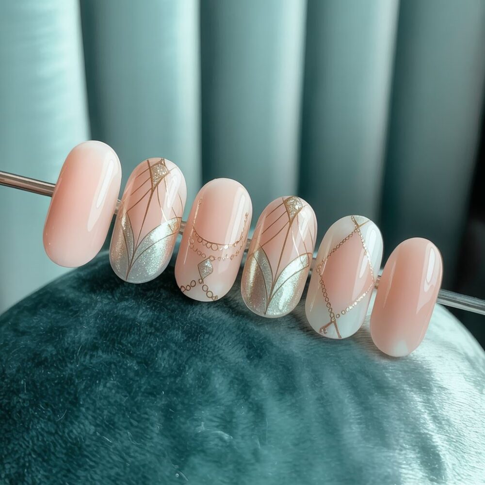 Wzór paznokci żelowych