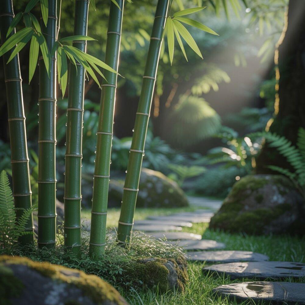 Zielony bambus
