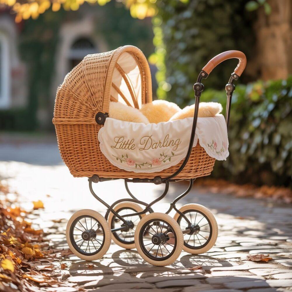 klasyczny wózek dziecięcy