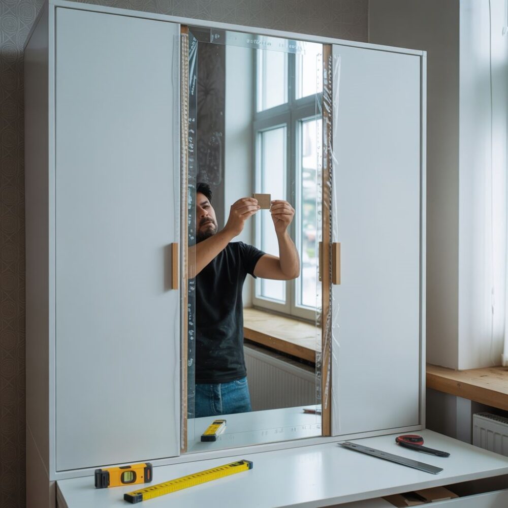 klej do montażu lustra