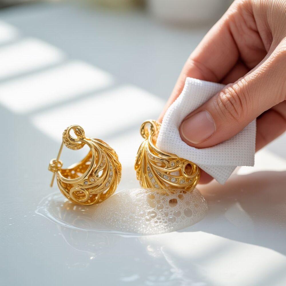 kolczyki do czyszczenia