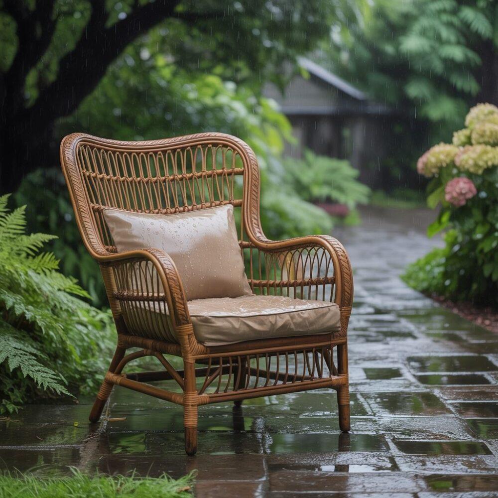 mokre meble ogrodowe rattanowe