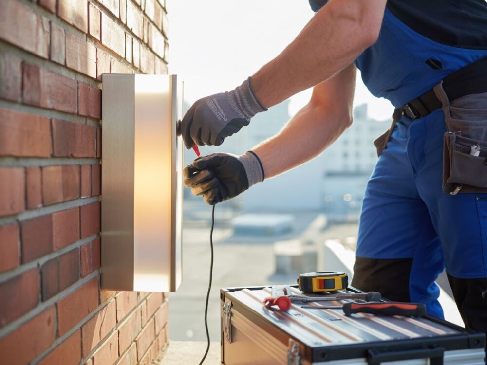 narzędzia do instalacji kinkietu