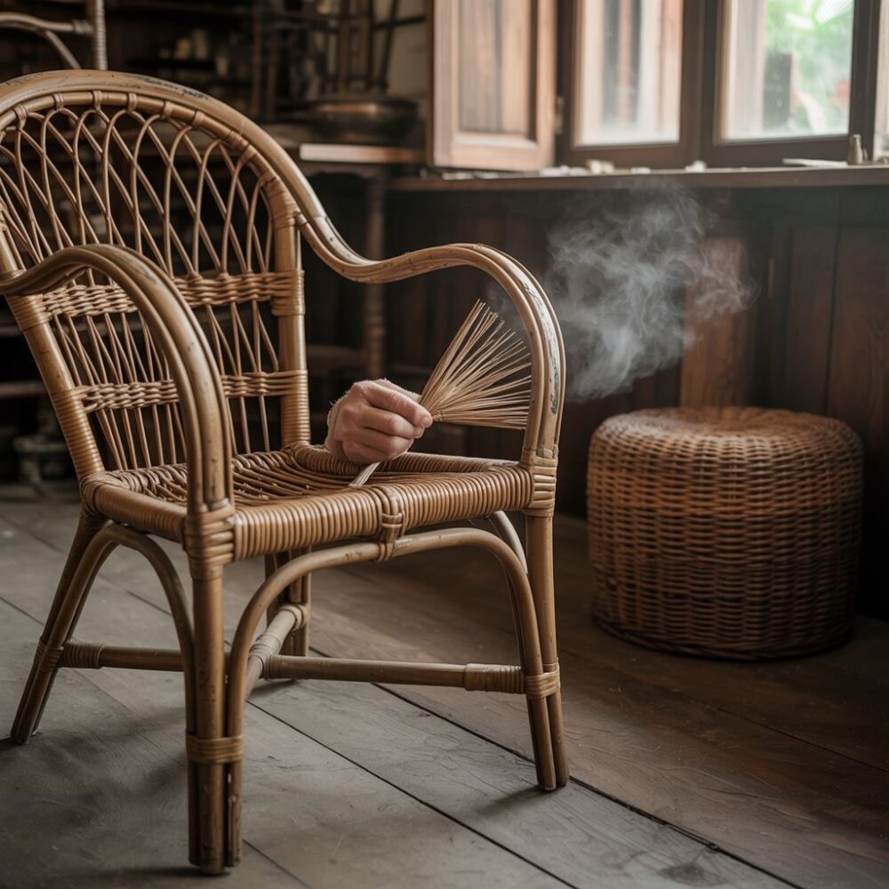 narzędzia do naprawy wikliny