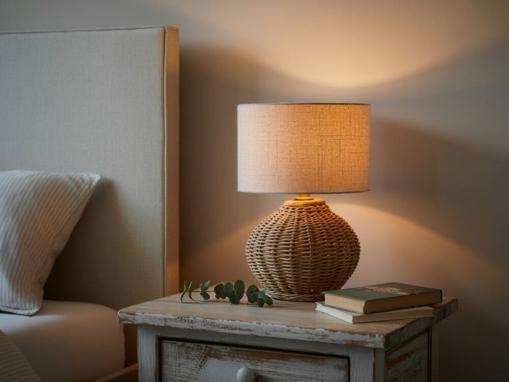 naturalna lampka nocna