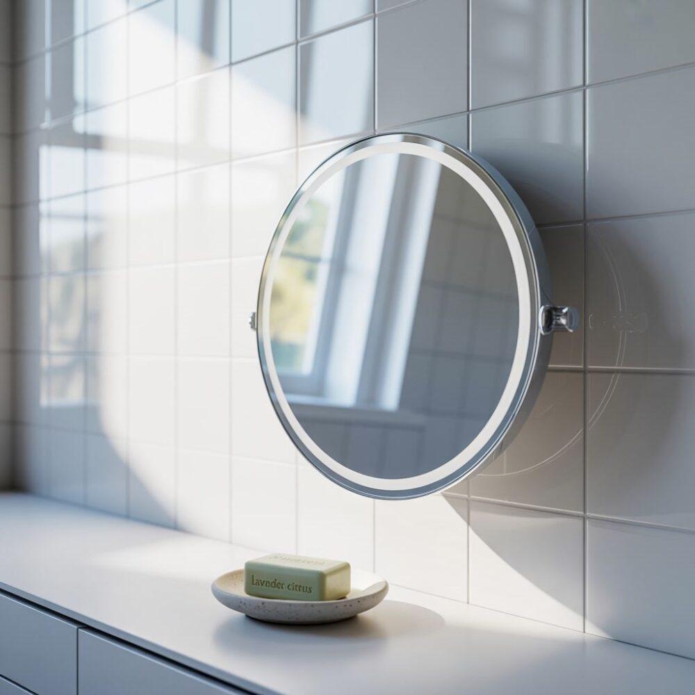 nowoczesne lustro do łazienki