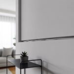 nowoczesny salon z ukrytym kablem