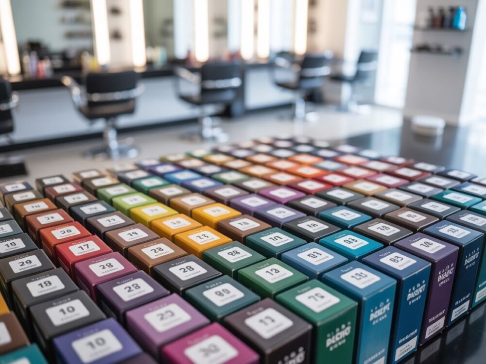 oznaczenia farb do włosów