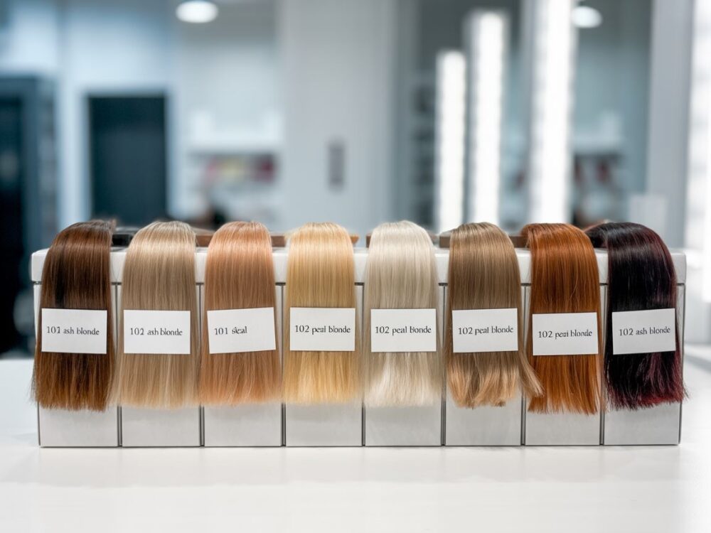 paleta kolorów do farbowania