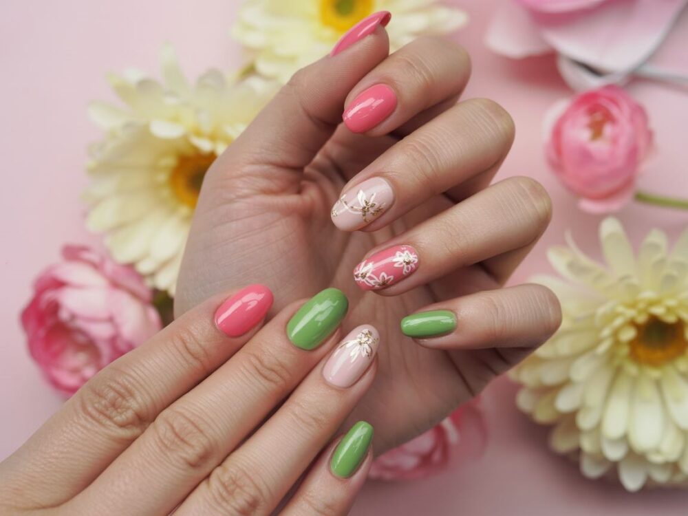 pastelowe paznokcie wiosna