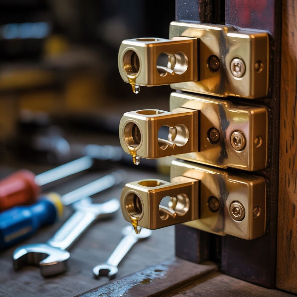 smarowanie zawiasów drzwi