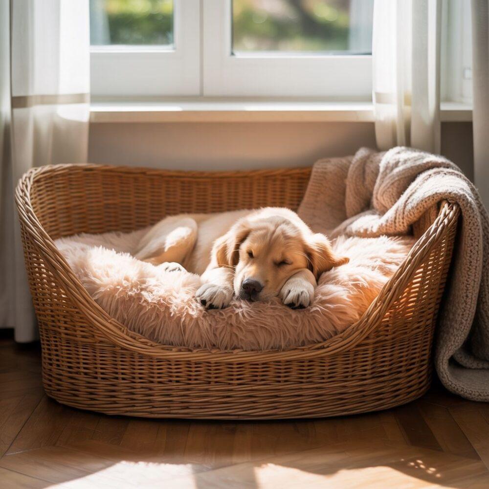 wiklina legowisko psa